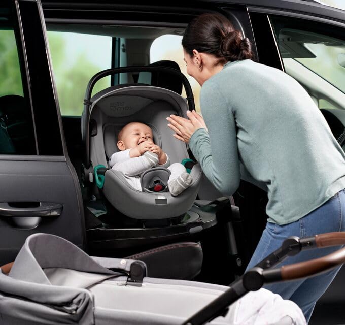BRITAX RÖMER Babyschale BABY-SAFE 3 i-SIZE, für Neugeborene bis 15 Monate (40-83 cm), Dusty Rose