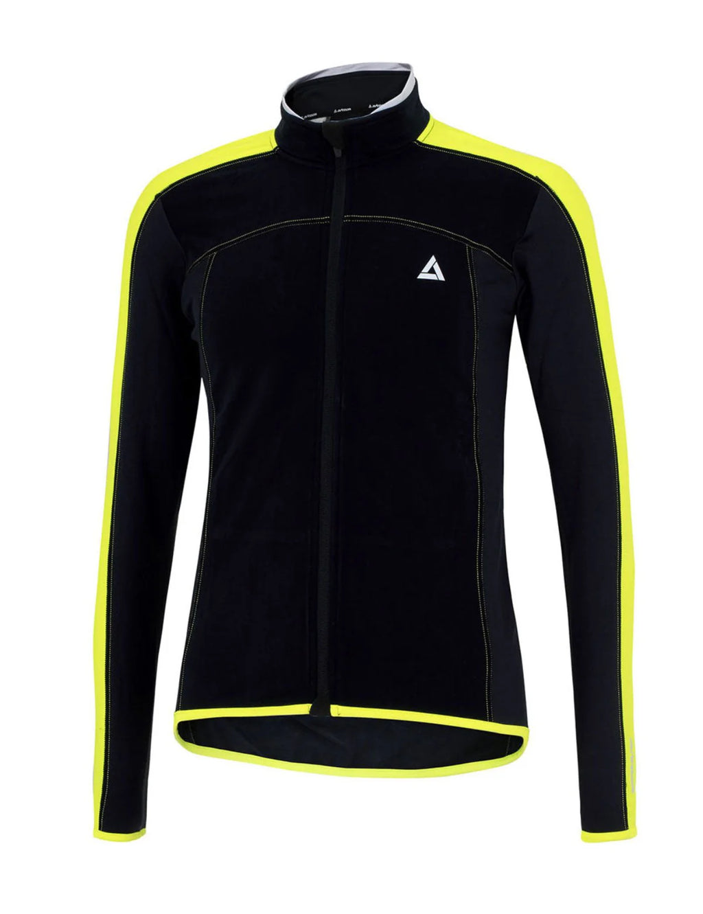 Thermo Maglia da Ciclismo a Manica Lunga Pro Line Nero Neon
