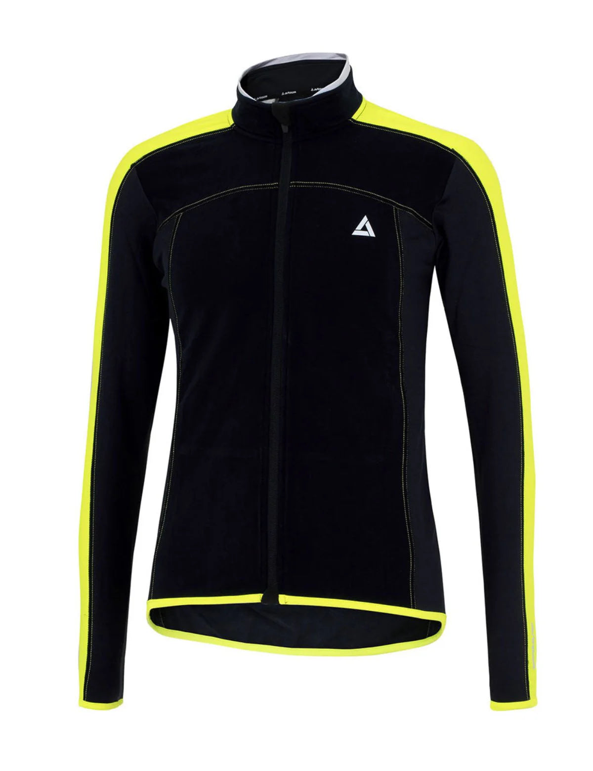 Thermo Maglia da Ciclismo a Manica Lunga Pro Line Nero Neon