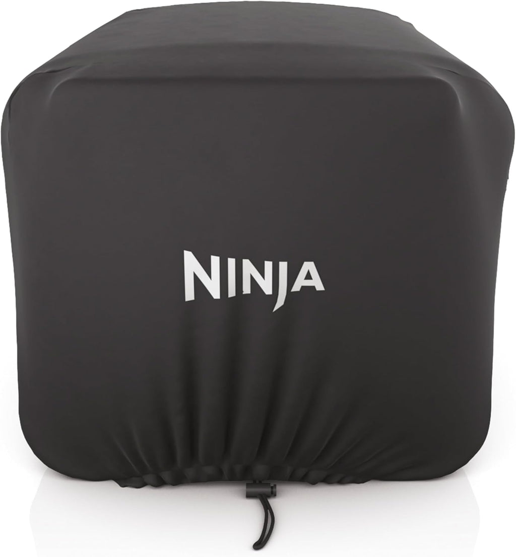 Ninja Woodfire verstellbarer Ständer und Beistelltisch, Außenofen- und Grillständer, robuster Outdoor-Kochtisch und Pizzaofenständer, Schwarz 4718J800EUUK