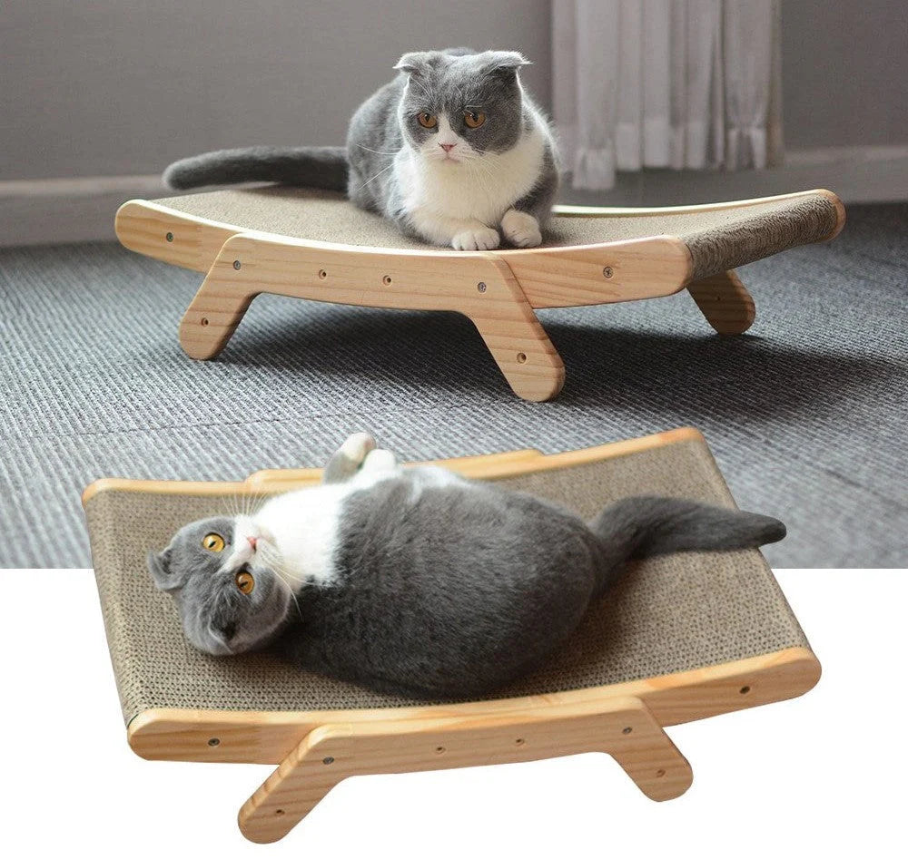 Kratz- und Ruhebett KittyComfort - Die ultimative Lsung für Katzen zum Kratzen und Entspannen