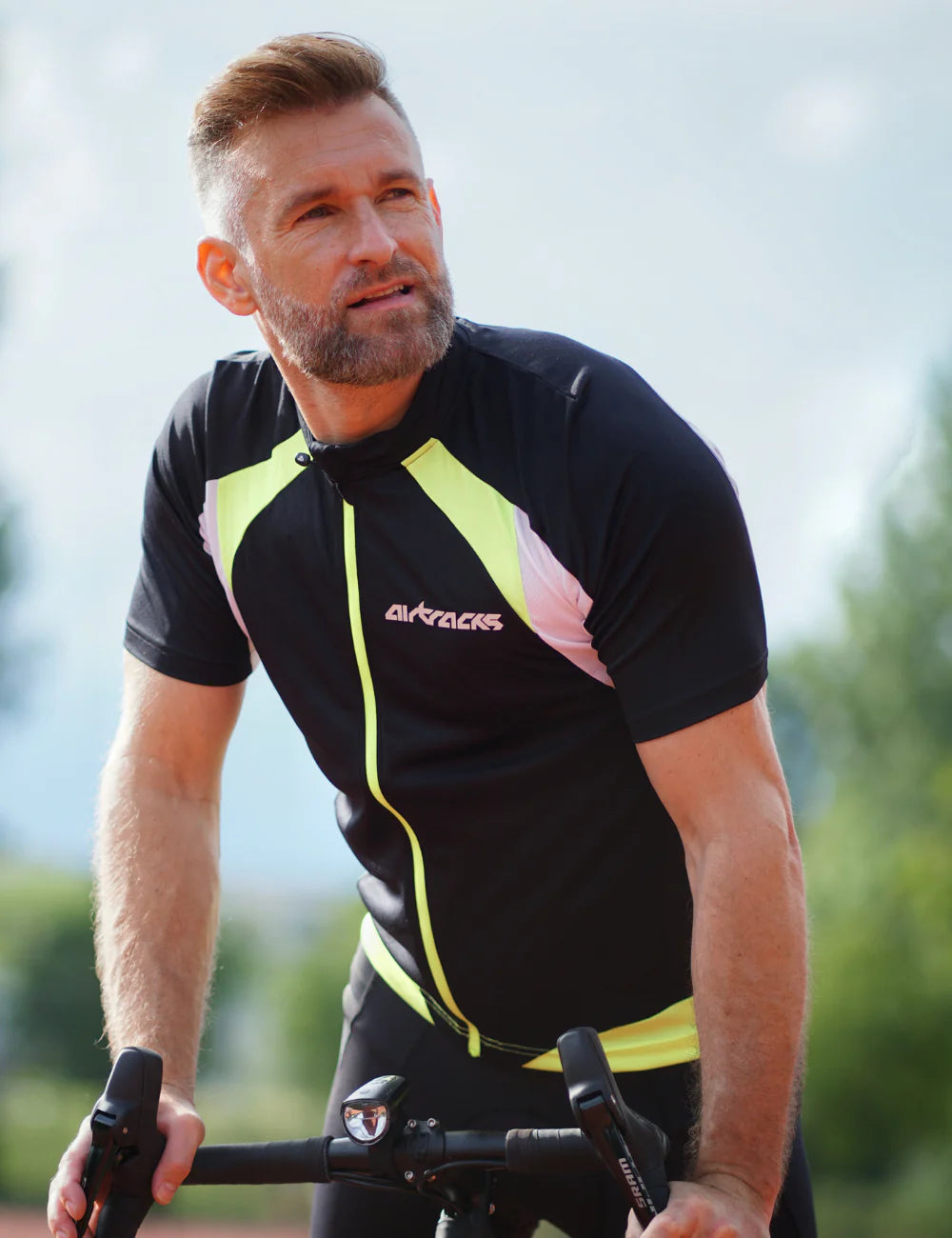 Herren Radtriko Set Fahrradtrikot Pro T + Trgerhose Comfort Line