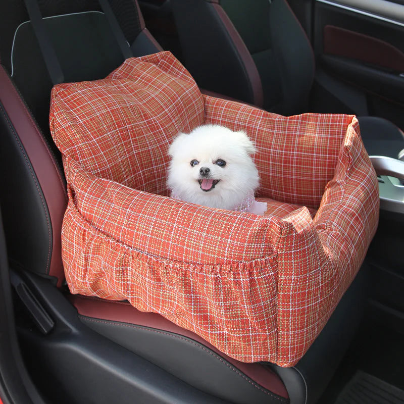 Trasportino per cani accogliente per seggiolino auto - Viaggiare in sicurezza e comodità