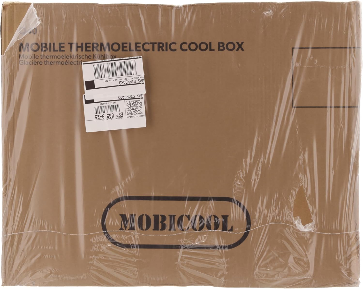 Mobicool Q40 AC/DC Frigorifero Portatile Elettrico in Alluminio, 39l, 12/230V, per Auto, Camion, Barca, Camper, Furgone
