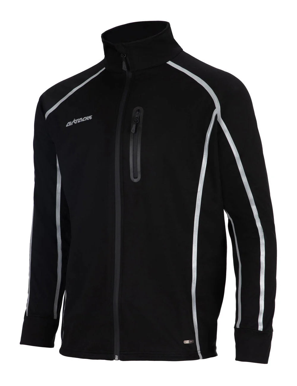 Herren Thermo Fahrradjacke / Laufjacke Air Tech II Schwarz Setprodukt