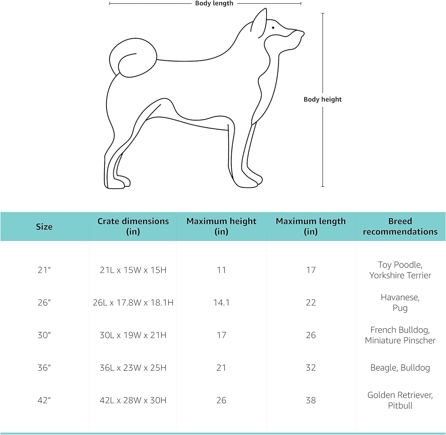 Amazon Basics – Morbida borsa pieghevole per animali domestici, 30 pollici/76,2 cm, grigia