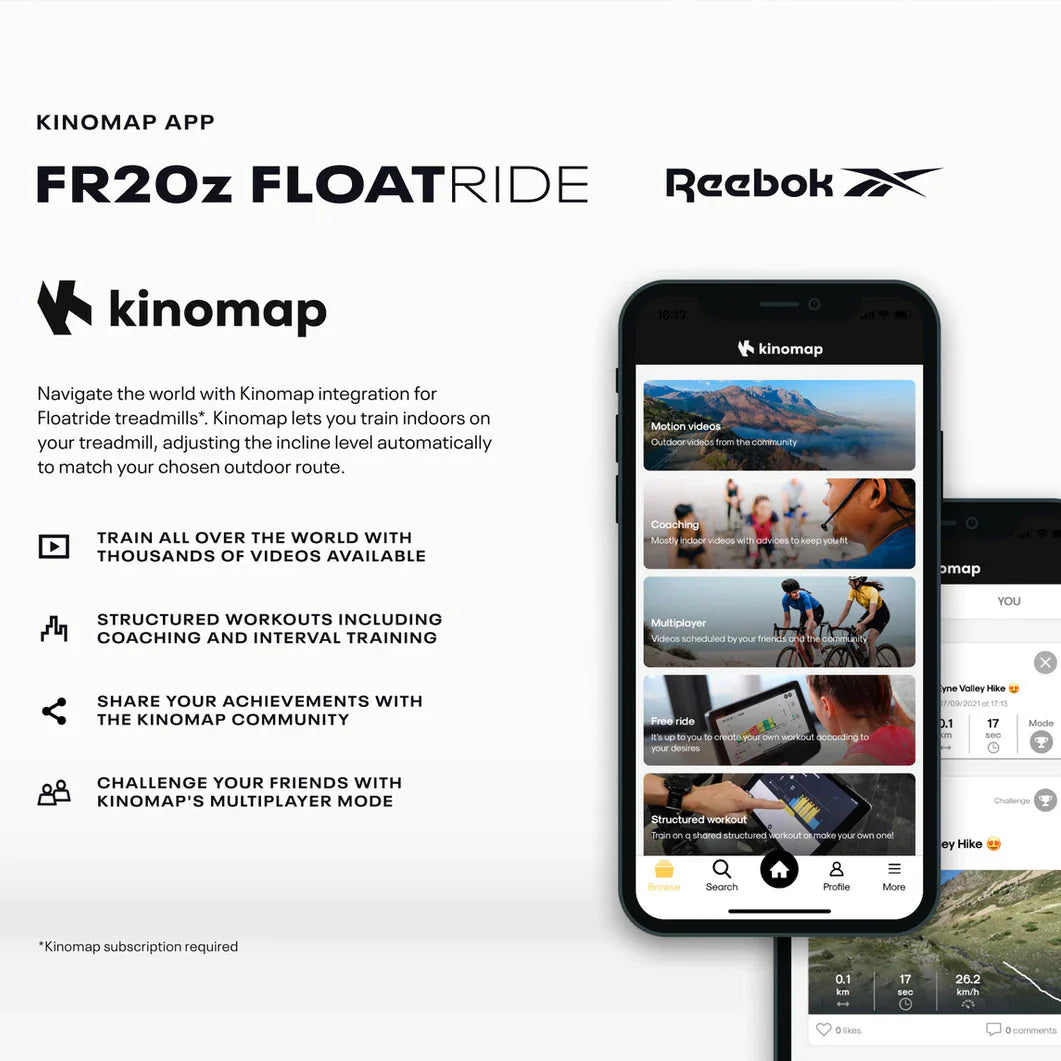Tapis de course Reebok FR20z Floatride