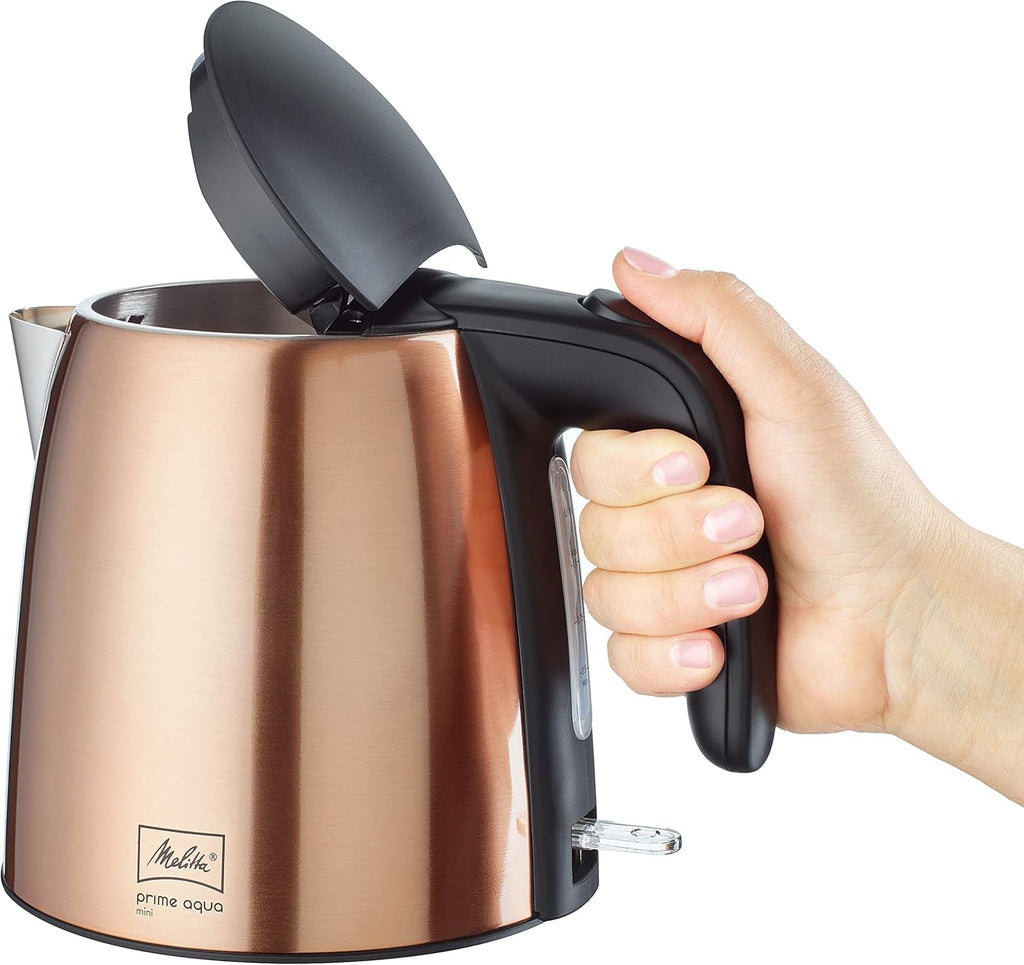 Melitta AromaFresh - Macchina da caffè con filtro - con caraffa in vetro - macinacaffè integrato - funzione timer - 10 tazze - Pure Black