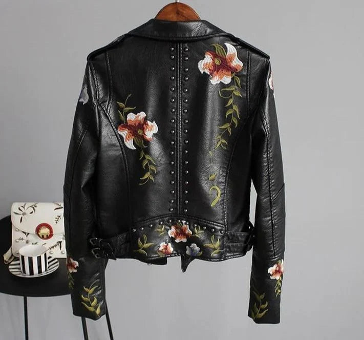 Donna - Giacca in pelle da donna