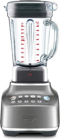 Sage - The Q - Schneller, leistungsstarker Mixer - 2400 W Standmixer, 4 One-Touch-Programme, 300 km/h Umdrehungsgeschwindigkeit - 2L Fassungsvermögen, 5 Geschwindigkeitsstufen - Smoked Hickory