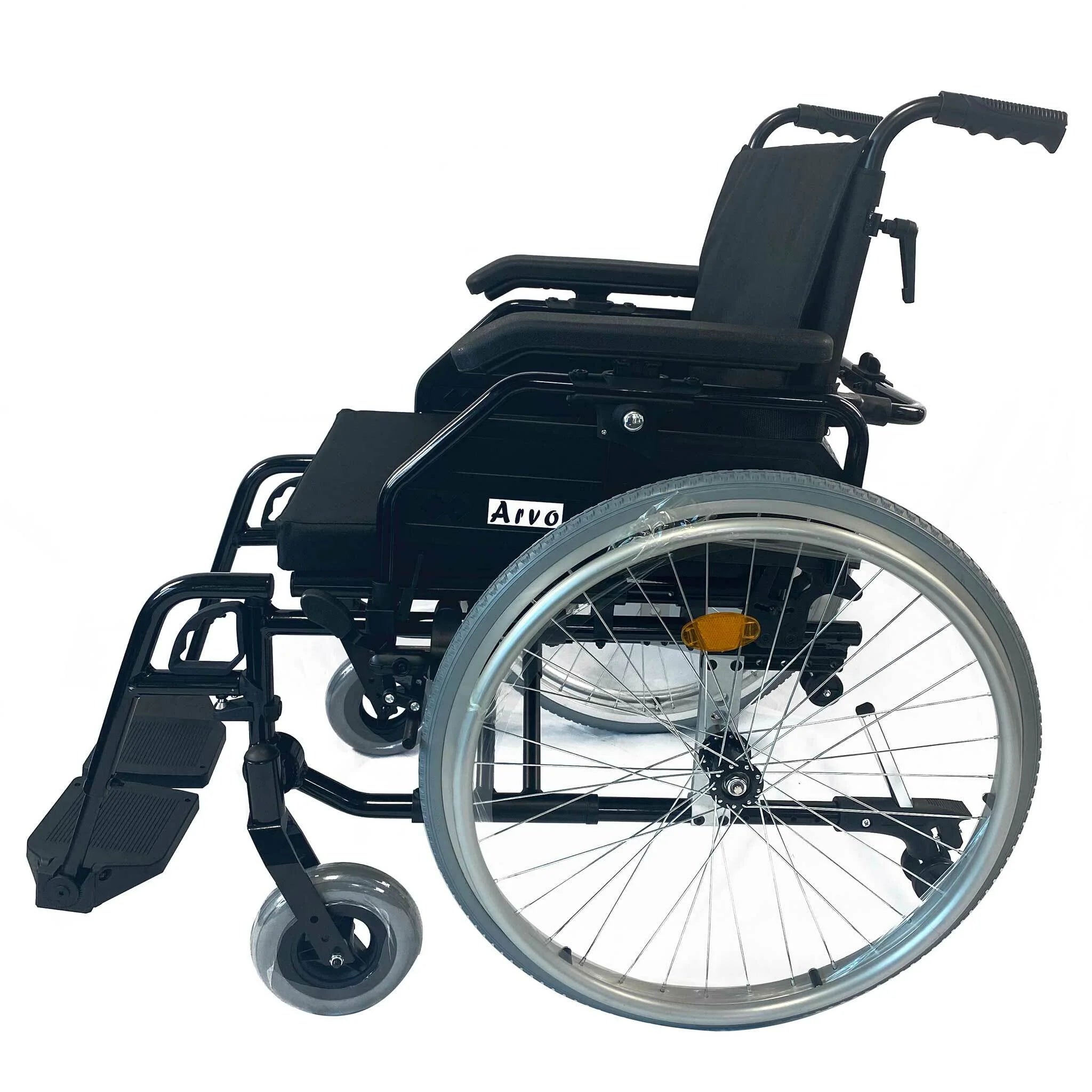 Arvo Rollstuhl Premium, Schwarz