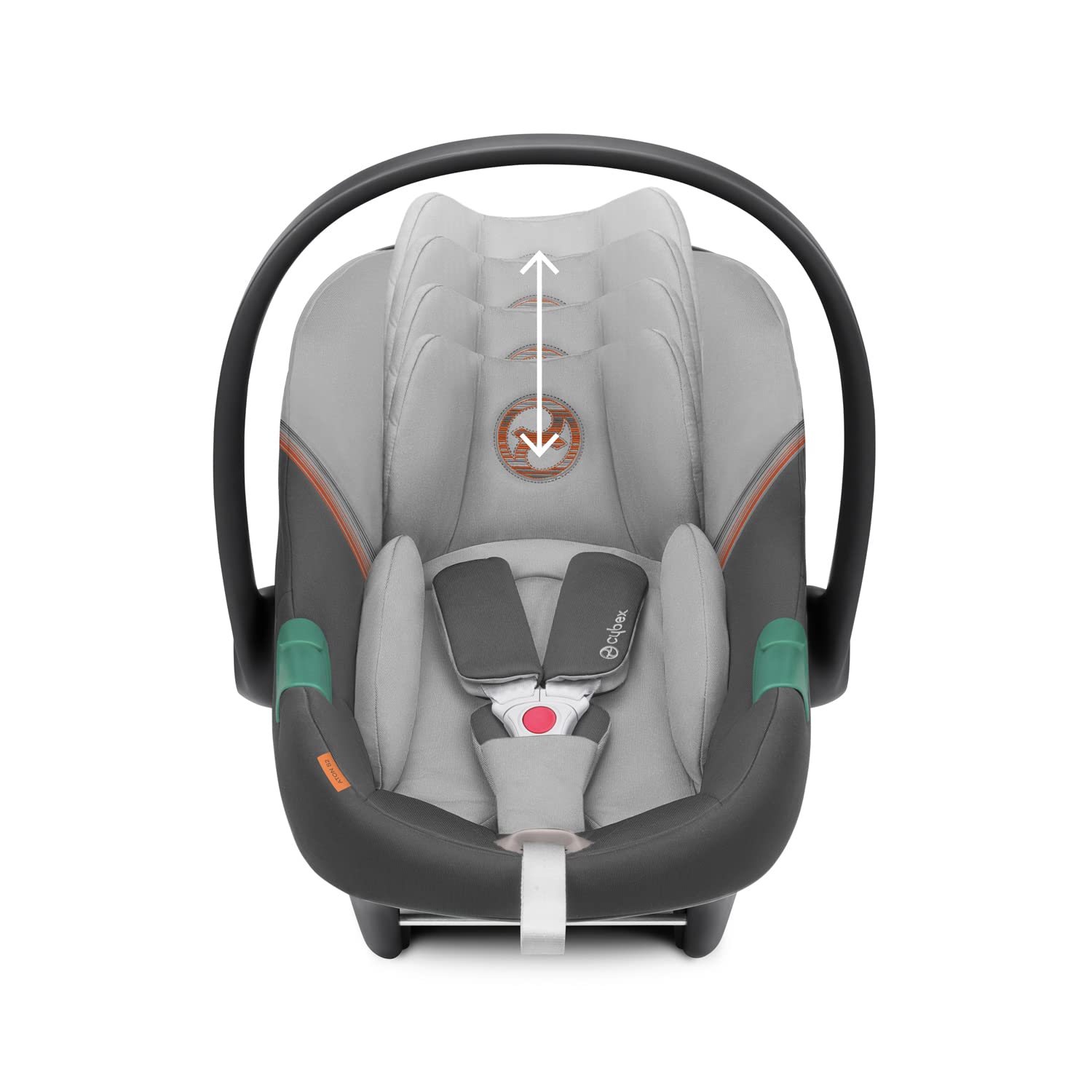 CYBEX Gold Babyschale Aton S2 i-Size, Ab Geburt bis ca. 24 Monate, Max. 13 kg, Inkl. Neugeboreneneinlage, SensorSafe kompatibel, Ocean Blue