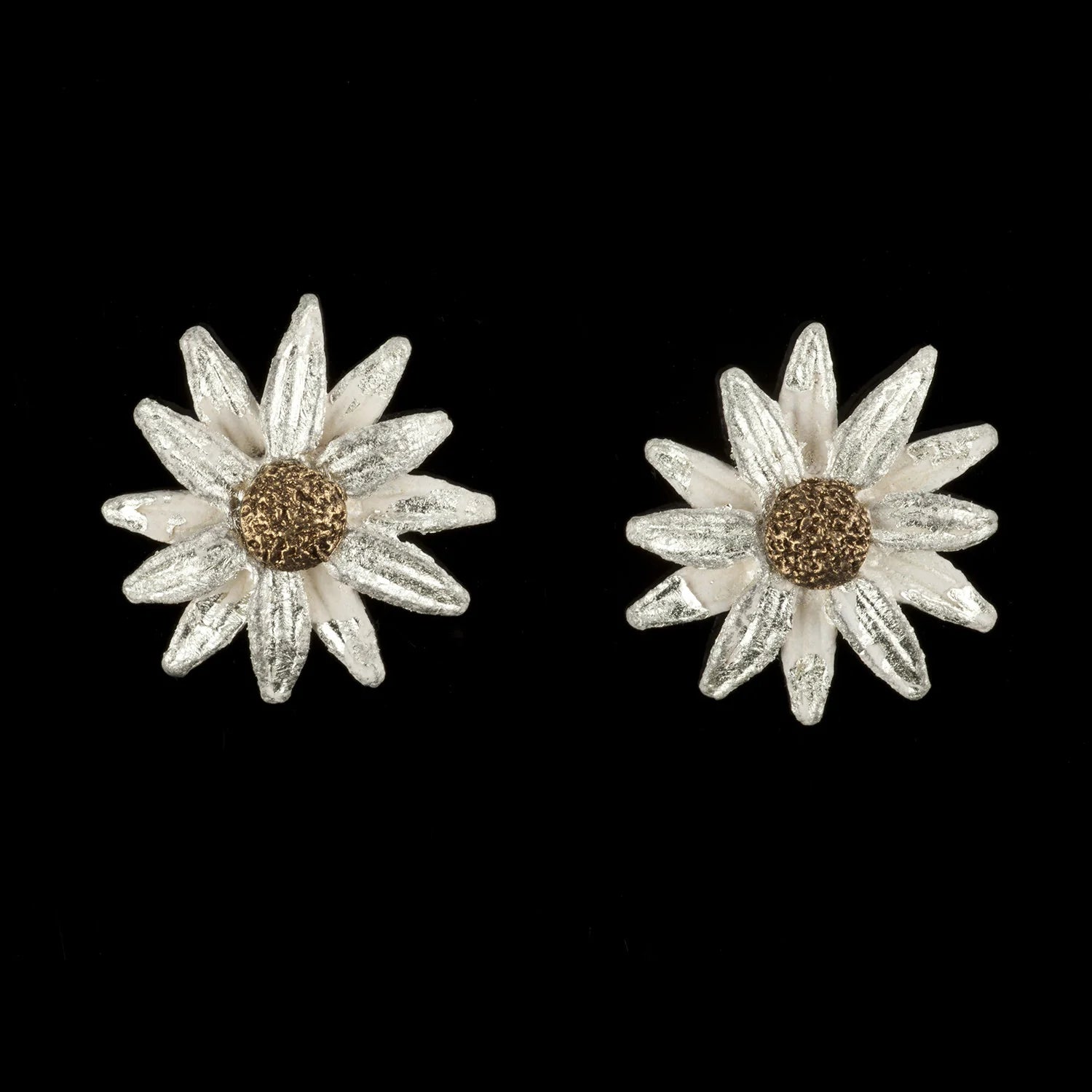 Orecchini a clip margherita