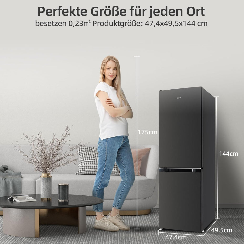 CHiQ Freestanding Fridge with Freezer