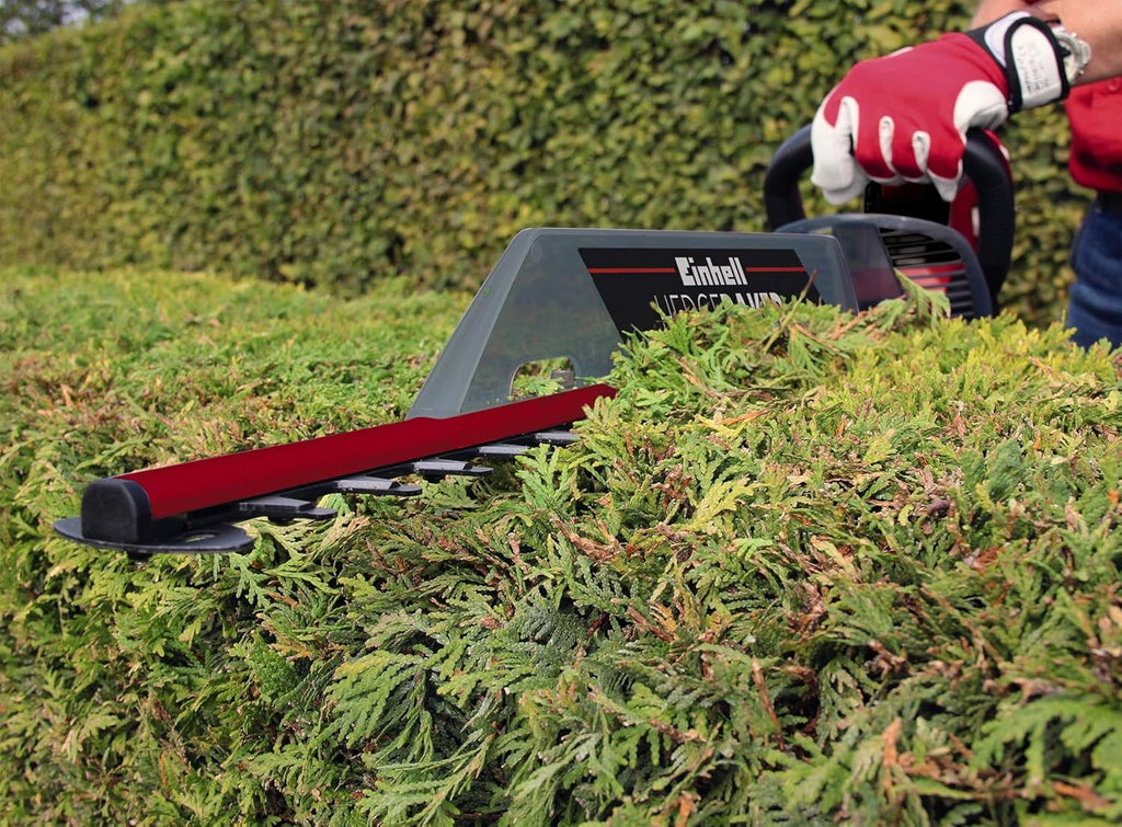 Einhell Tagliasiepi elettrico GE-EH 6560 (650 W, lama in acciaio tagliato e levigato al diamante, ingranaggi in metallo, protezione antiurto, incl. custodia)