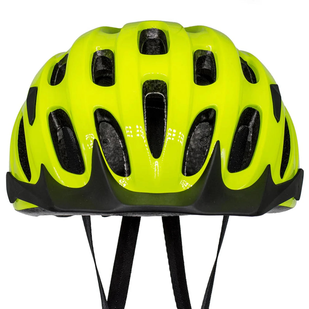 Casco da bici Star K-60 Verde Neon - Uomo e Donna