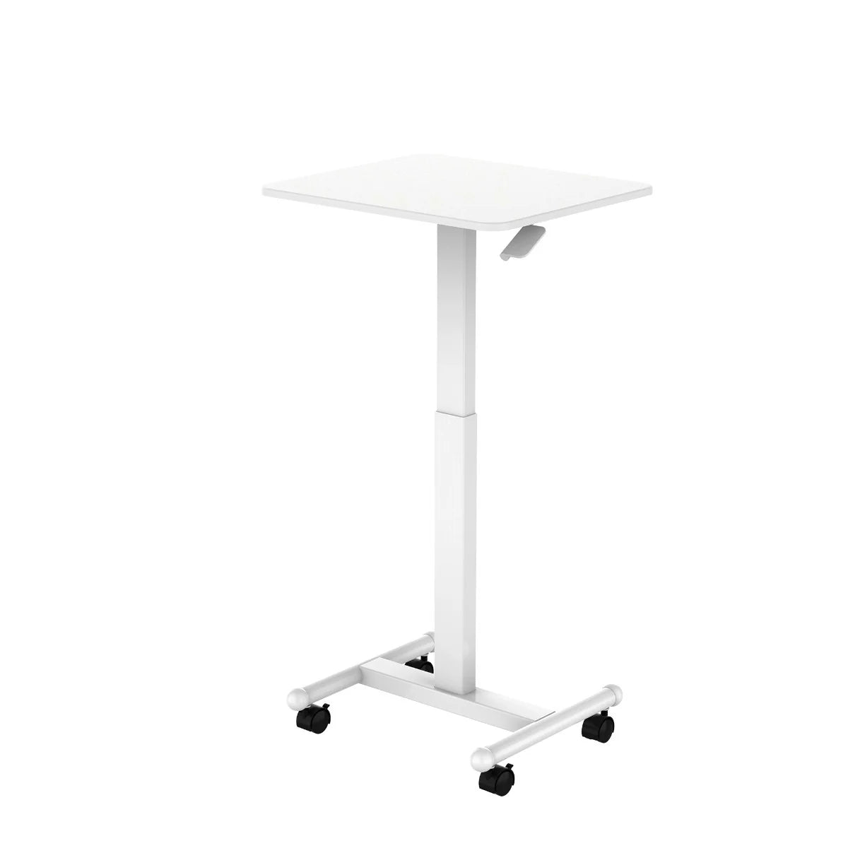 Lykke Mobile Desk L100, White, 60 x 52cm