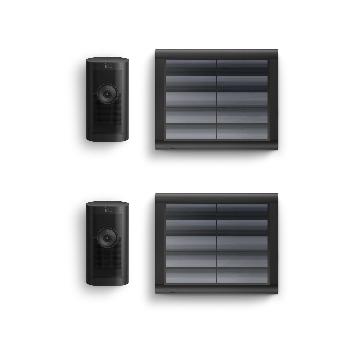 2er-Set Auenkamera Pro Solar (Stick Up Cam Pro)