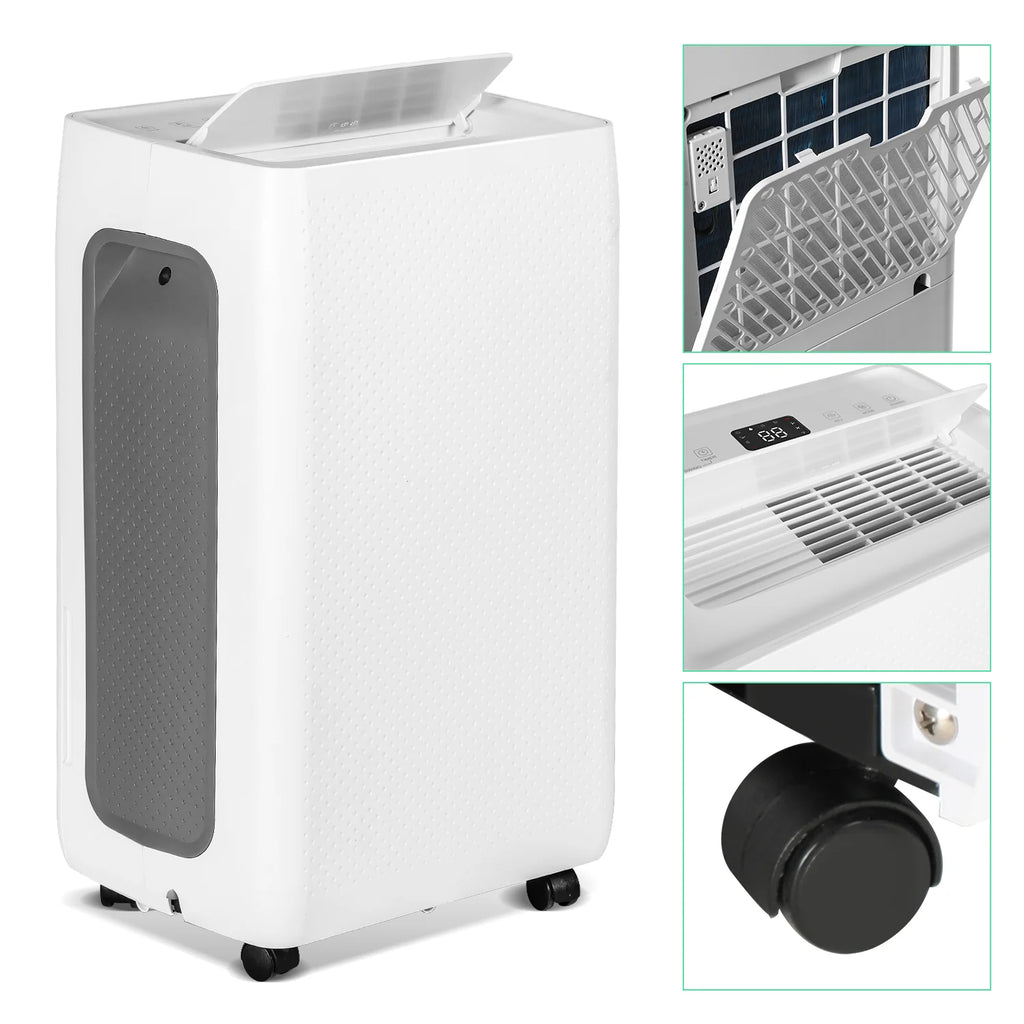 Sonnewelt Luftentfeuchter 26L mit Timerfunktion, Wschetrockungsfunktion, Abtaufunktion