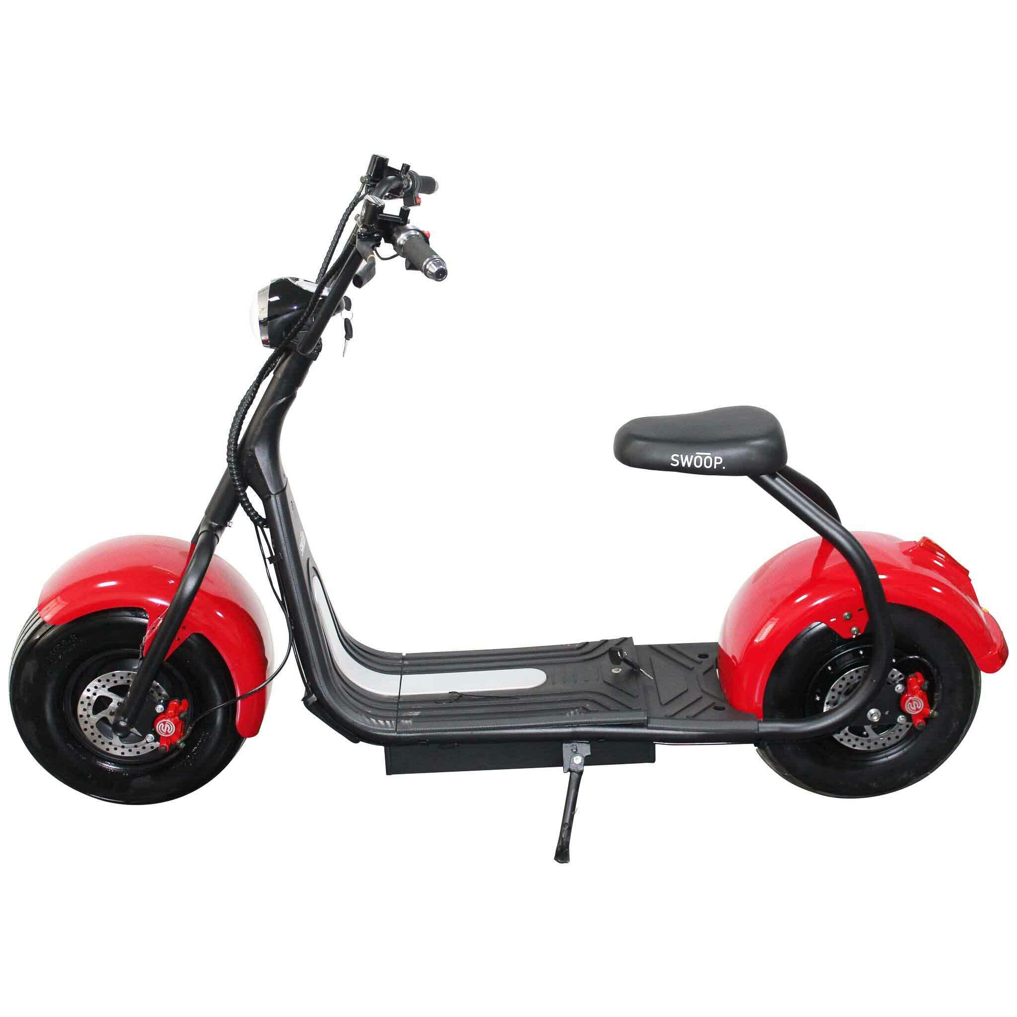 Swoop Monopattino Elettrico Cruiser Rosso N3