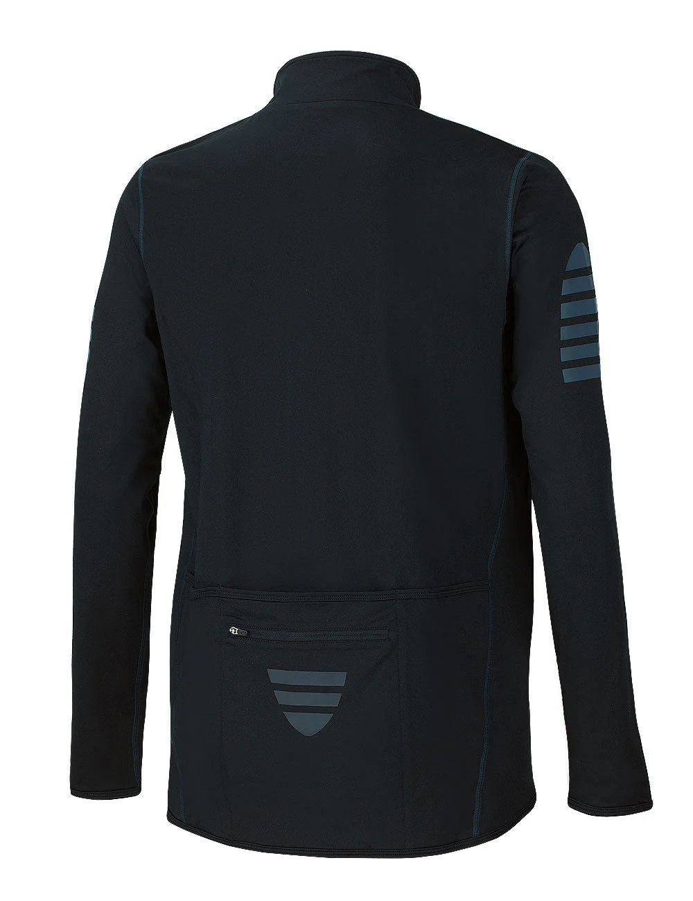 Herren Thermo Radtrikot Pro Schwarz-Blau Setprodukt