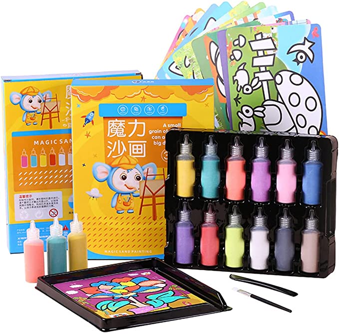 DIY Painting - Creativo con la sabbia - Set di pittura con la sabbia
