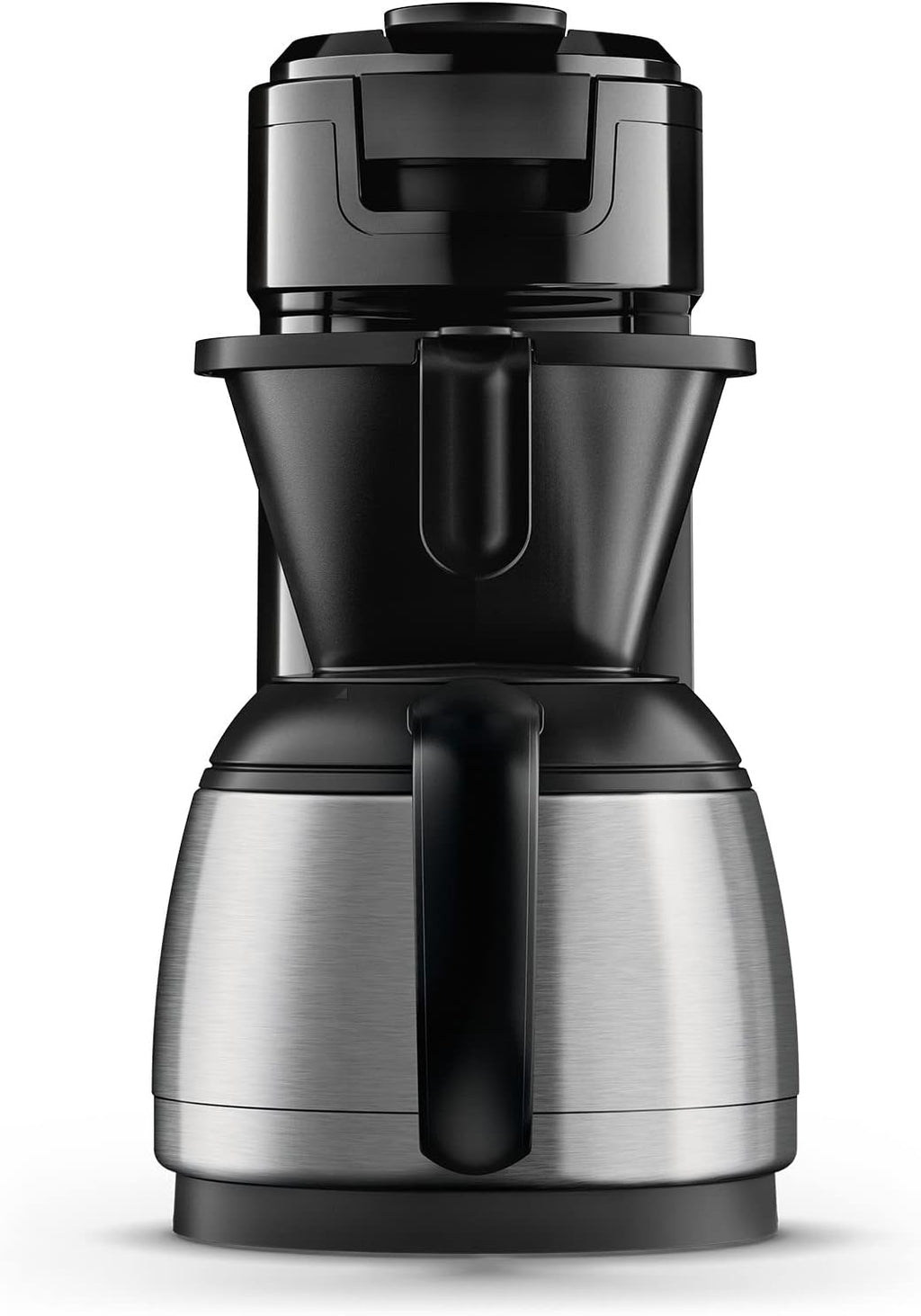 Philips Senseo Switch Macchina da caffè con cialde e filtro, Tecnologia di erogazione 2 in 1, Serbatoio dell'acqua da 1 litro, 7 tazze in un solo ciclo, Nero lucido (HD6592/64)