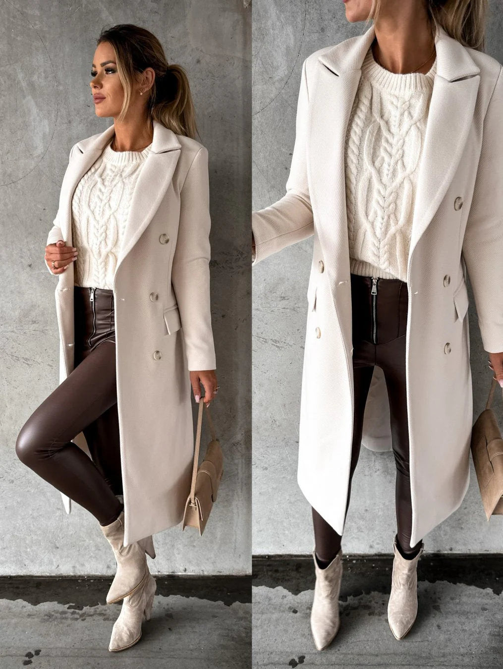 Fiona - Elegante cappotto caldo