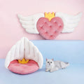 EngelNest - Letto trasformabile per cani e gatti con design ad ali