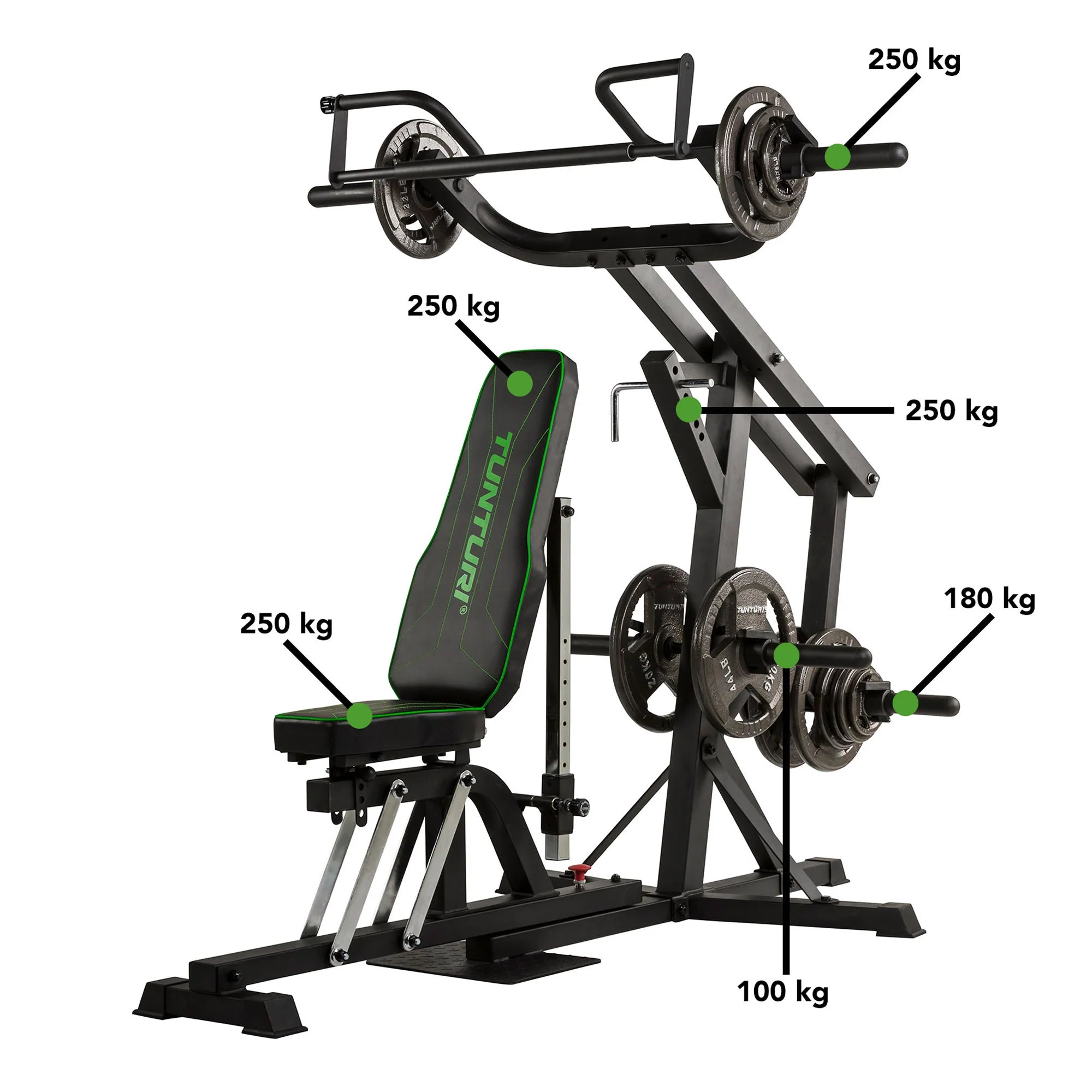 Stazione Fitness Tunturi WT80