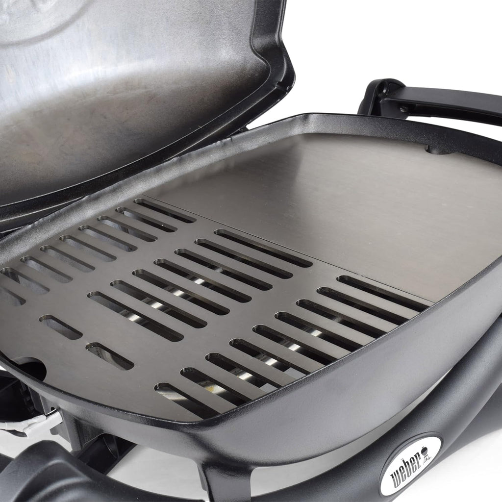 Griglie in acciaio inox per Weber Q300/3000 | lavabili in lavastoviglie - set da 2 pezzi