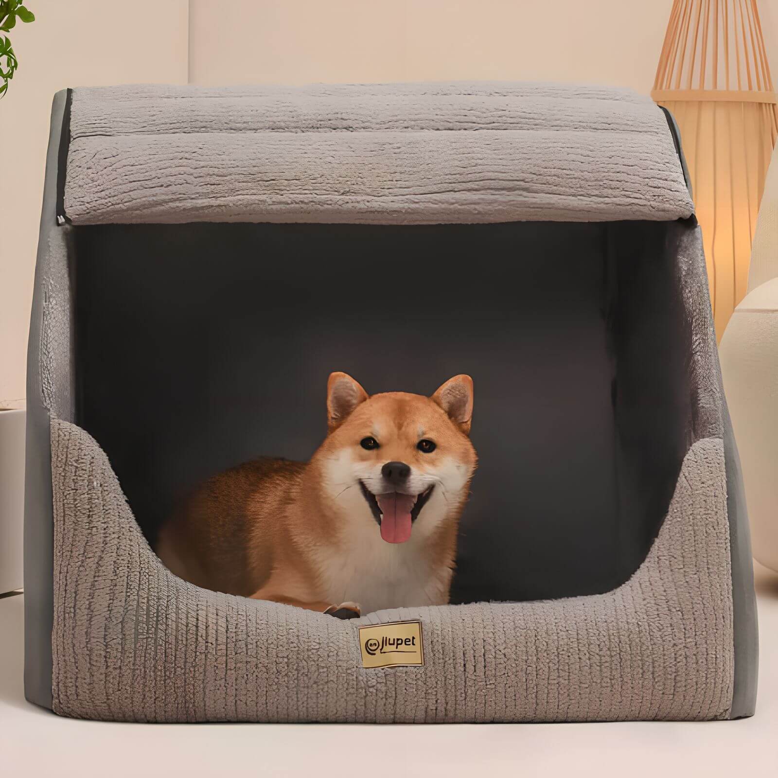 CozyNest – Abnehmbares Hundebett Zelt für Geborgenheit und Komfort
