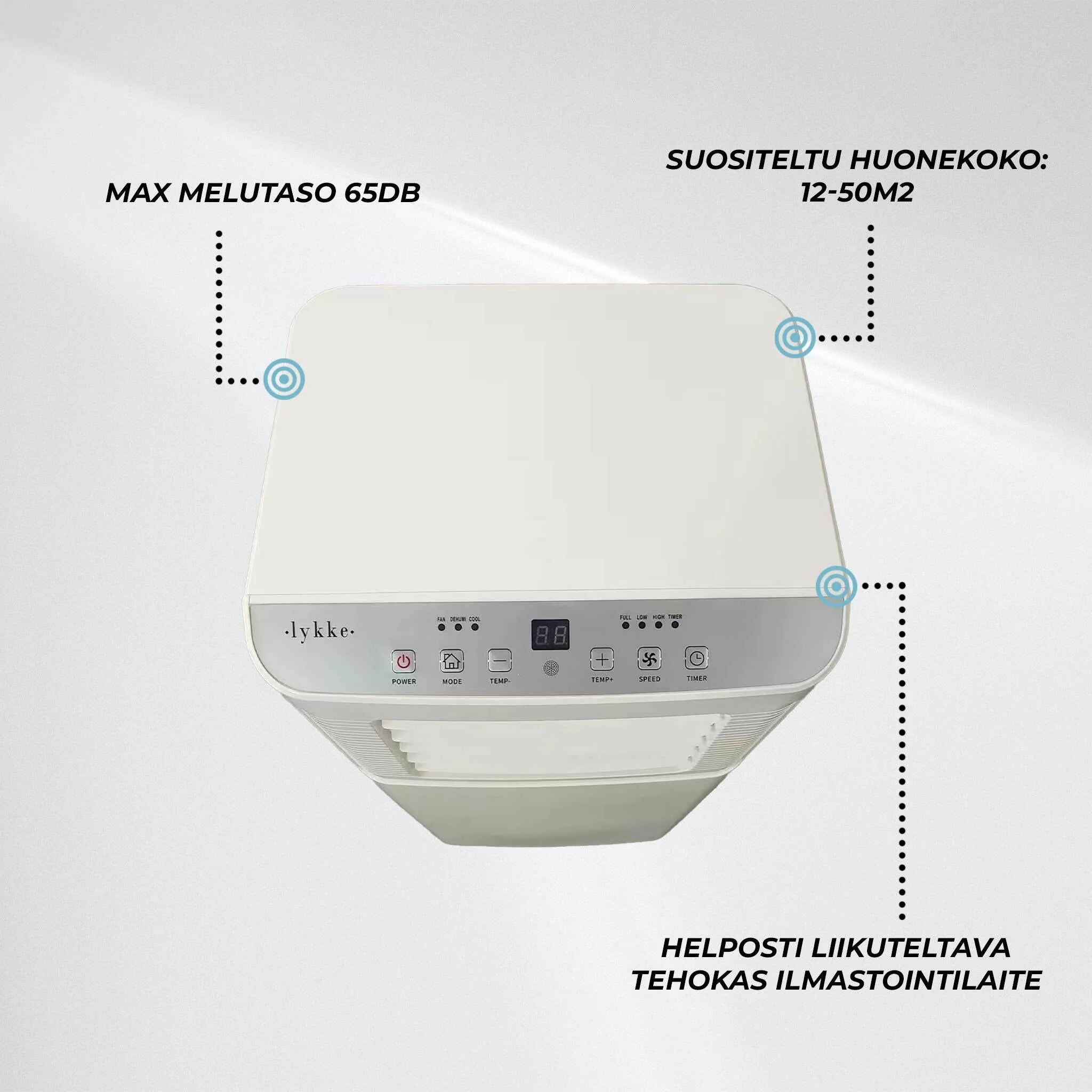 Lykke Mobile Klimaanlage Pro 3000, 9000BTU