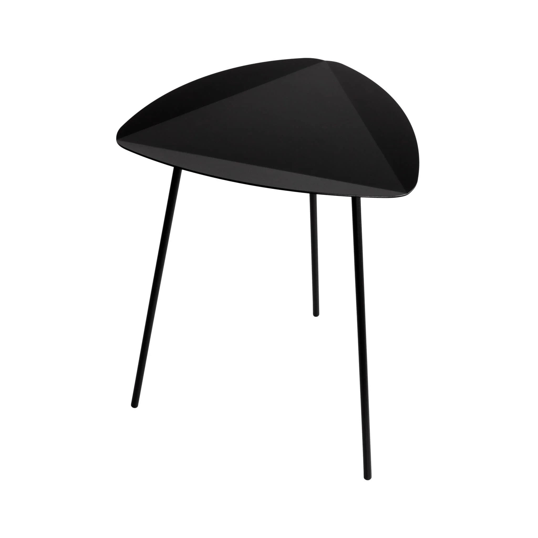 LEITO Beistelltisch Dreieck Hhe 50cm