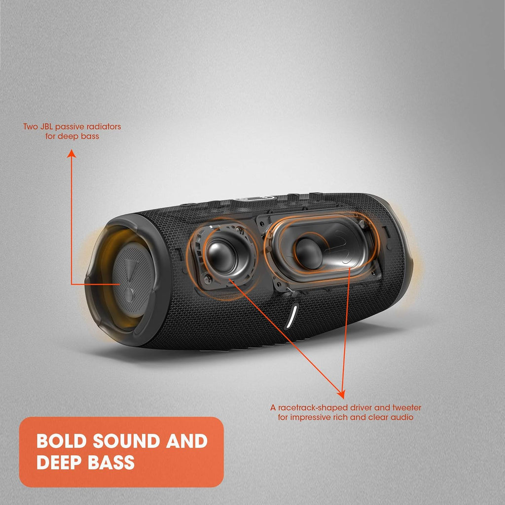 JBL Charge 5 altoparlante Bluetooth nero – Boombox portatile e impermeabile con power bank integrato – Fino a 20 ore di riproduzione musicale wireless con una sola carica della batteria