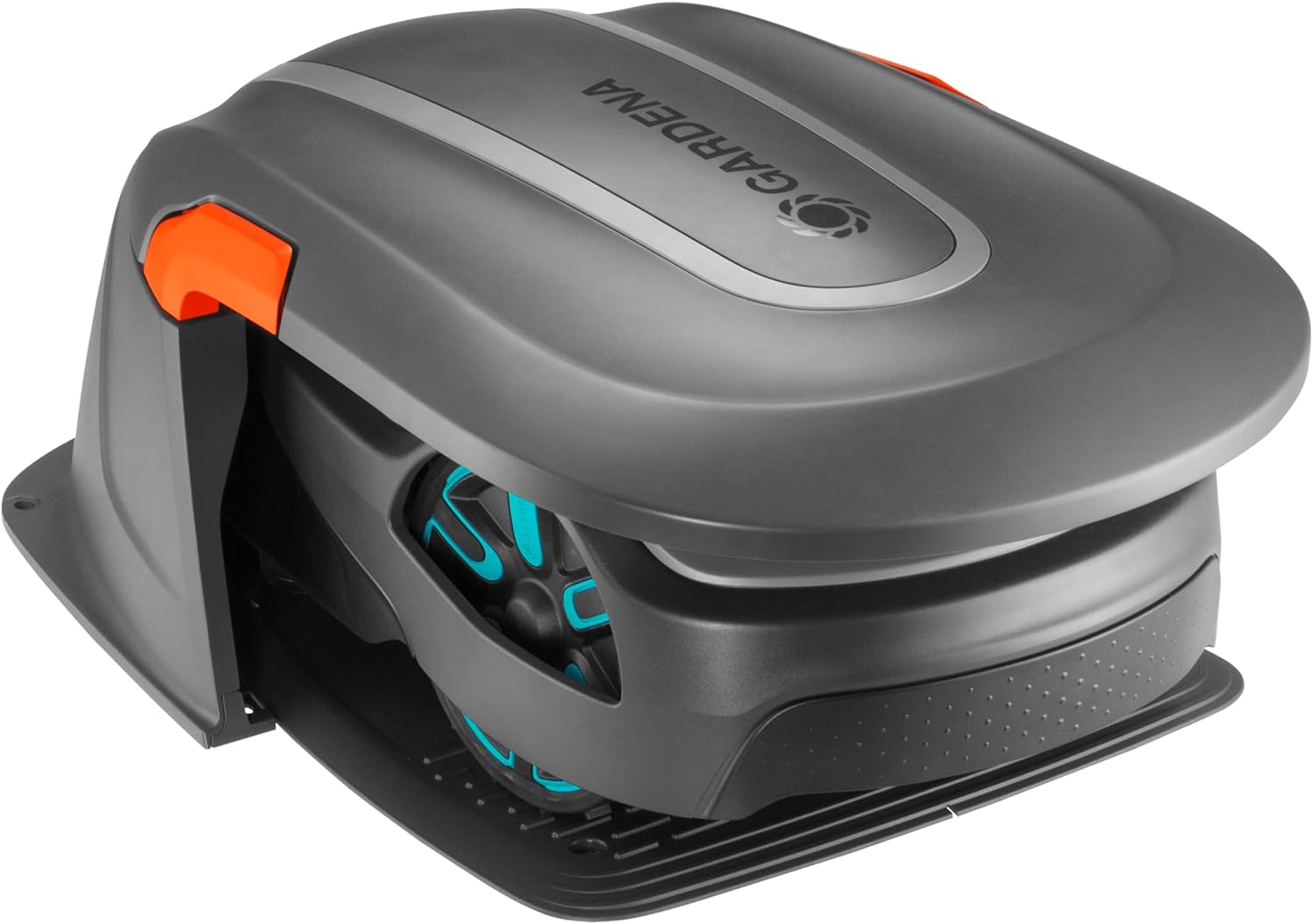 Gardena Original Garage per Robot rasaerba: Garage per tosaerba, protezione ottimale da sole e pioggia per robot rasaerba e stazione di ricarica (15020-20)