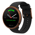 Polar Ignite Orologio fitness GPS nero/rame M/L