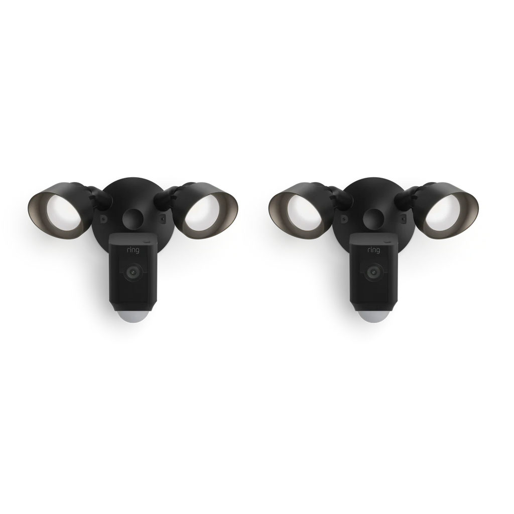 2-Pack Floodlight Cam Wired Plus