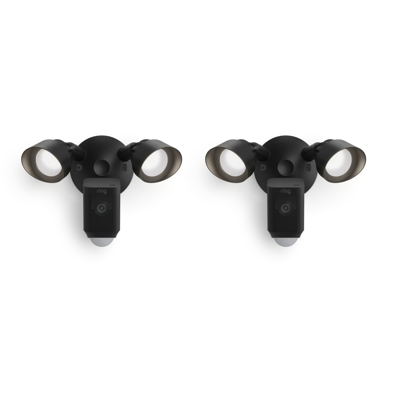 2-Pack Floodlight Cam Wired Plus