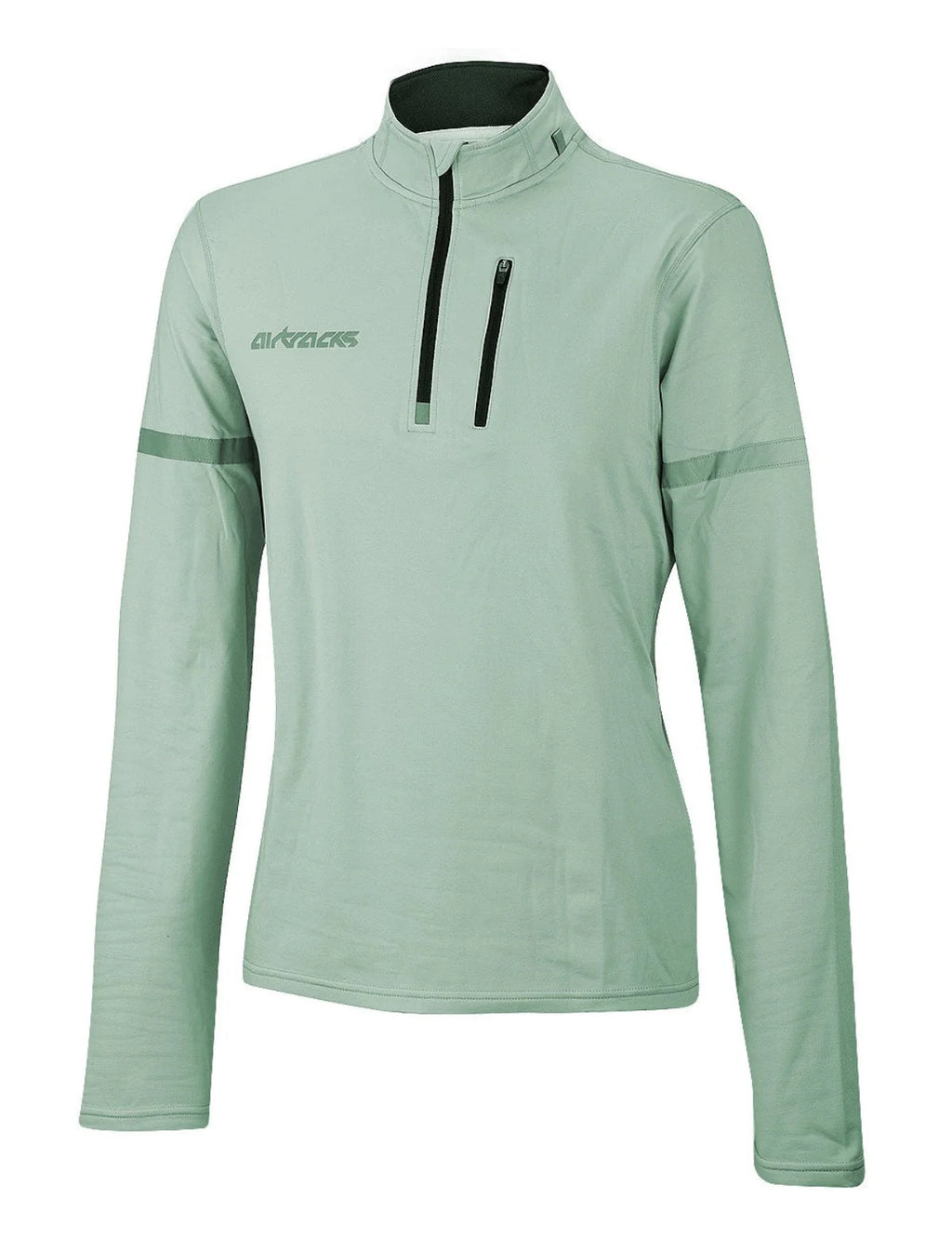 Thermo Fahrradtrikot - Laufshirt Langarm Grau