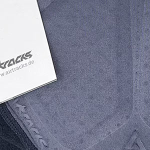 Salopette Ciclismo Termica Lunga Uomo Pro Team II Nero-Grigio