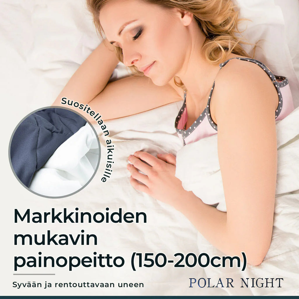 Polar Night Coperta ponderata 150x200cm, Microfibra