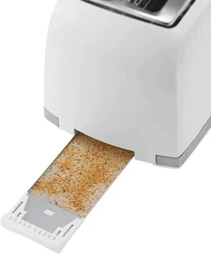 Russell Hobbs Honeycomb Tostapane 2 Fette (Fessure Extra Larghe, Funzione Sollevamento Extra, 6 Livelli di Tostatura, Funzioni Scongelamento/Annulla/Riscalda, Vassoio Raccoglibriciole Removibile, 850 W, Bianco testurizzato)
