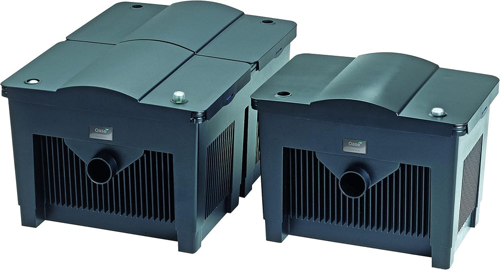 OASE 20249 Filterpumpe AquaMax Eco Classic 3500E, 3500 l/h Förderleistung, energiesparende Bachlaufpumpe, Teichpumpe, Filter, Pumpe, Bachlauf, Schwarz