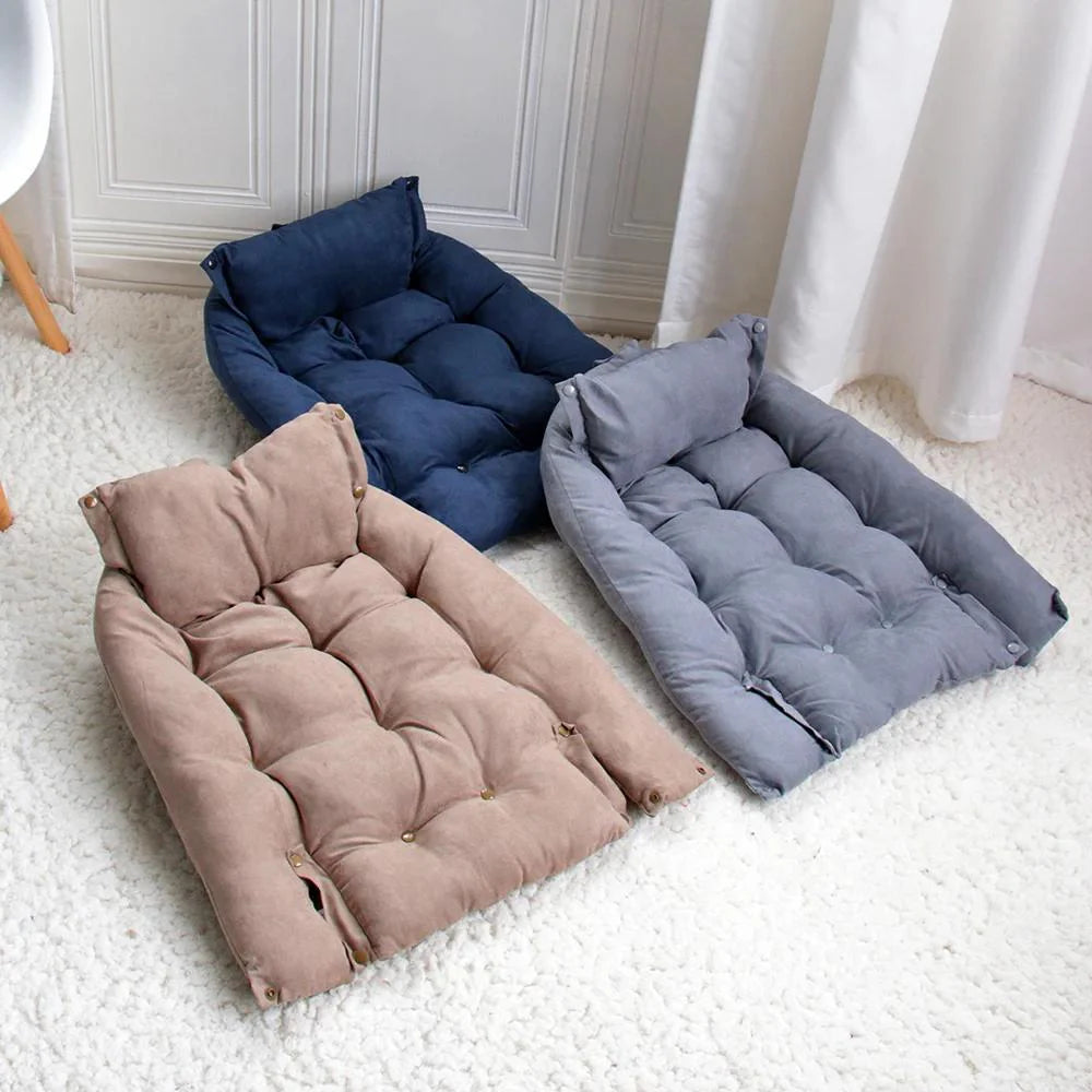 3-in-1 Multifunktionales Hundebett - Wrmendes Hundesofa