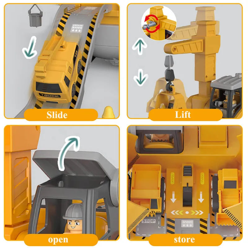 Set da Ingegnere Mastro Costruttore - Kit da Costruzione per Principianti - Giocattolo da Cantiere