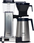 Moccamaster KBGT, Macchina da caffè con filtro e brocca termica, Macchina da caffè con filtro, Bianco sporco, 1.25L