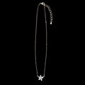 Arancione - Collana con ciondolo a forma di fiore