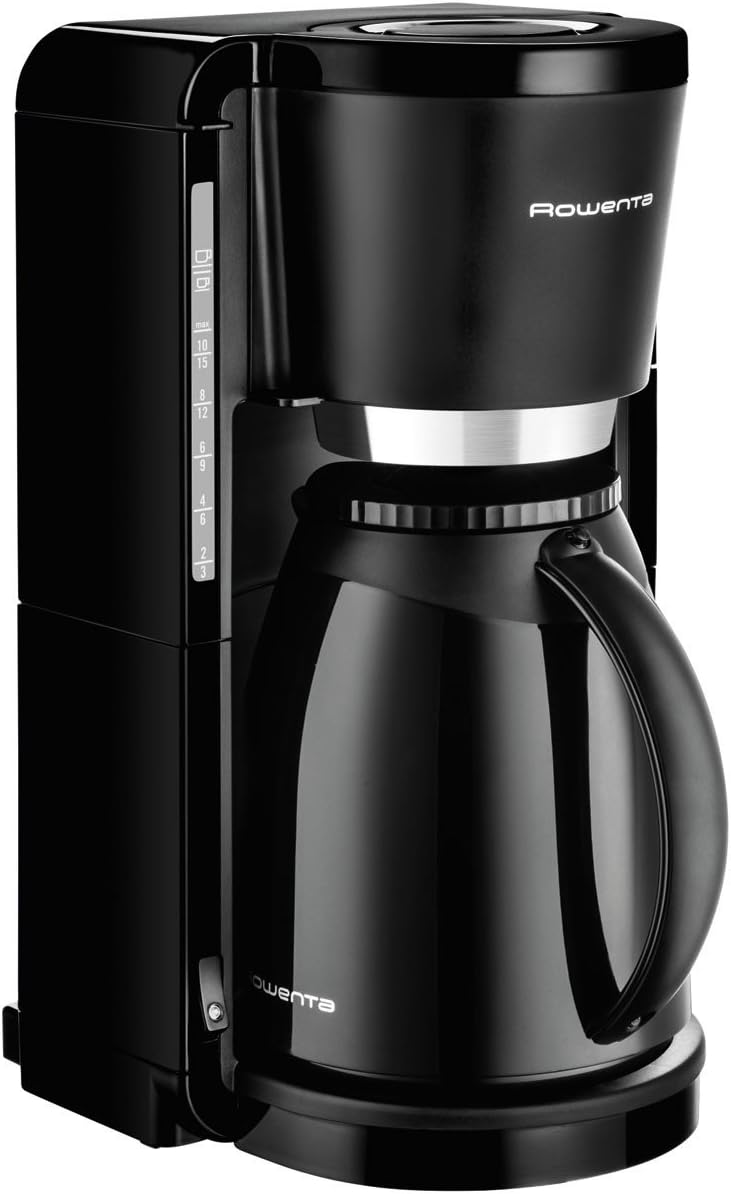 Rowenta CT3801 Filter- Kaffeemaschine Adagio Milano | Mit Kunststoff-Thermokanne | 8-12 Tassen | Wei/Edelstahl & Philips Toaster – 2 Toastschlitze, 8 Stufen, Brtchenaufsatz, wei (HD2581/00)