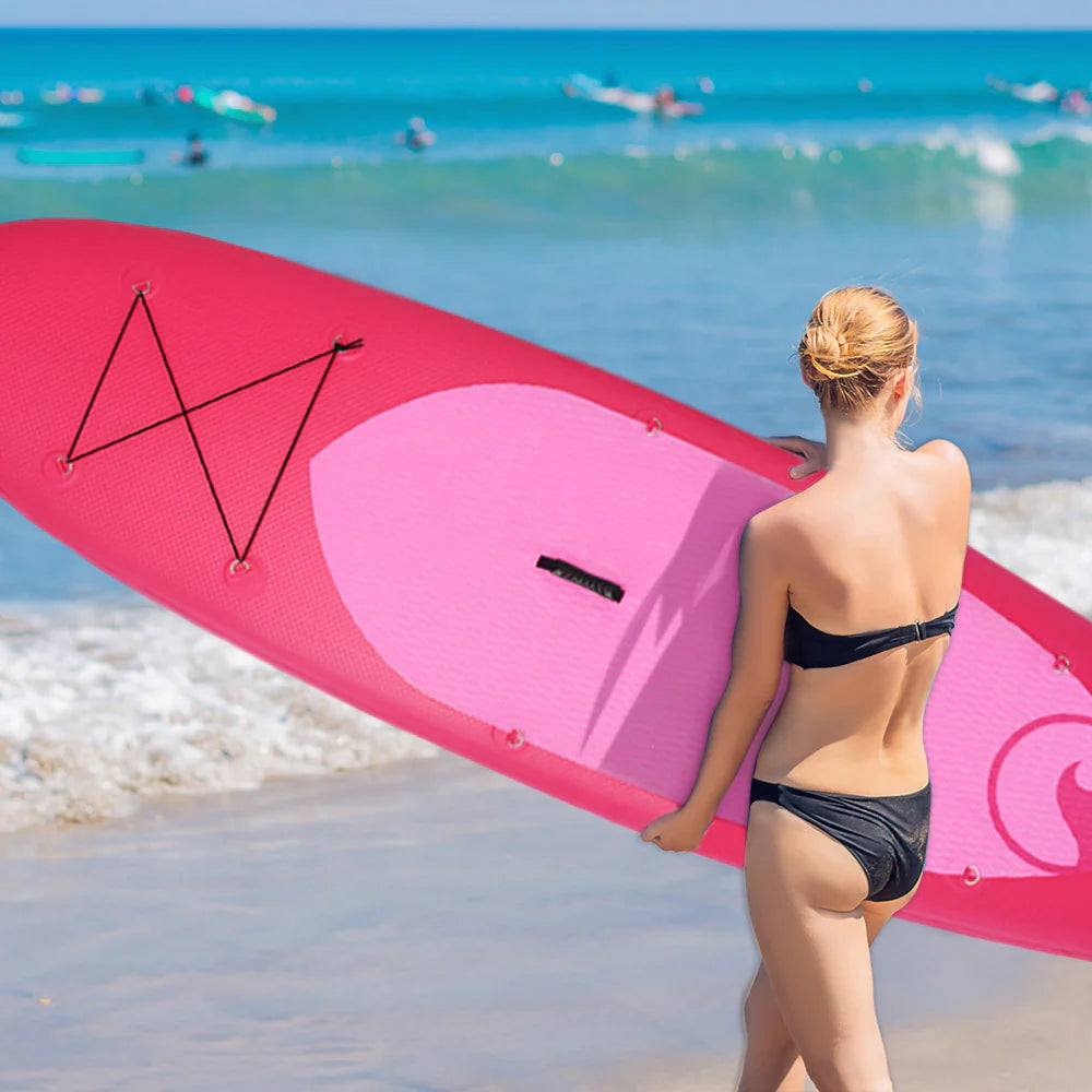 Set Stand Up Paddle Deep Sea Standard (275cm), rosa